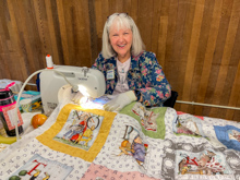The Quilters: Sandy H. - ABC Quilt
